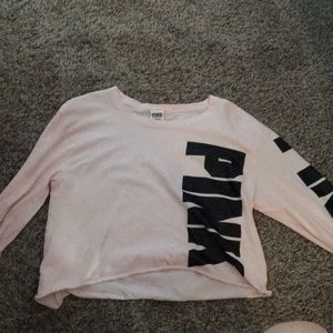 Victoria’s Secret pink crop top